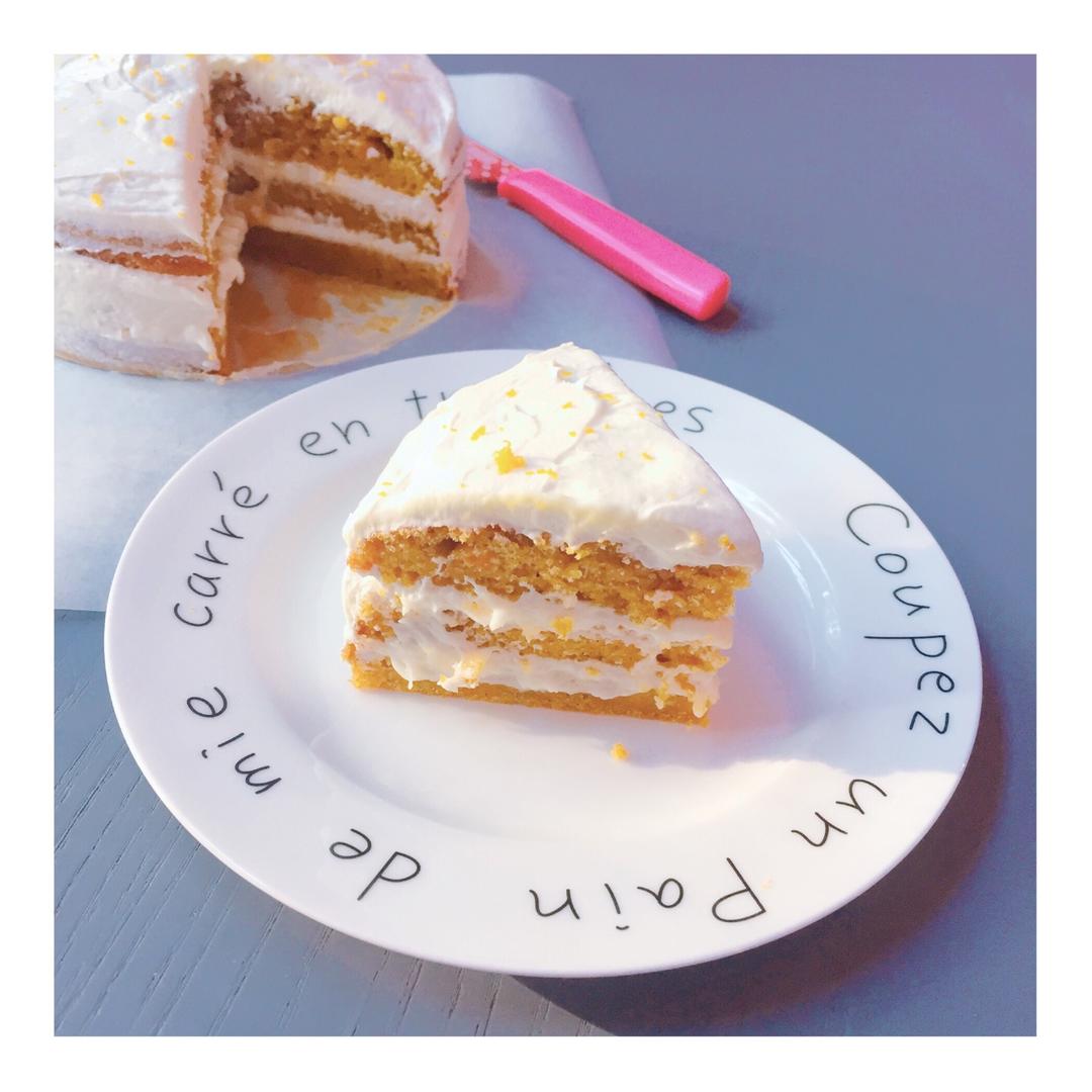 【曼达小馆】下午茶系列：胡萝卜蛋糕