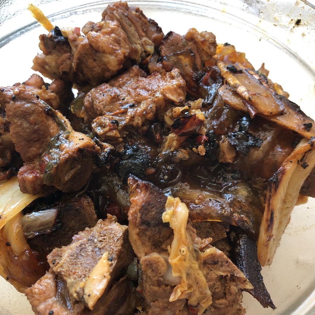 白菜排骨炖粉条