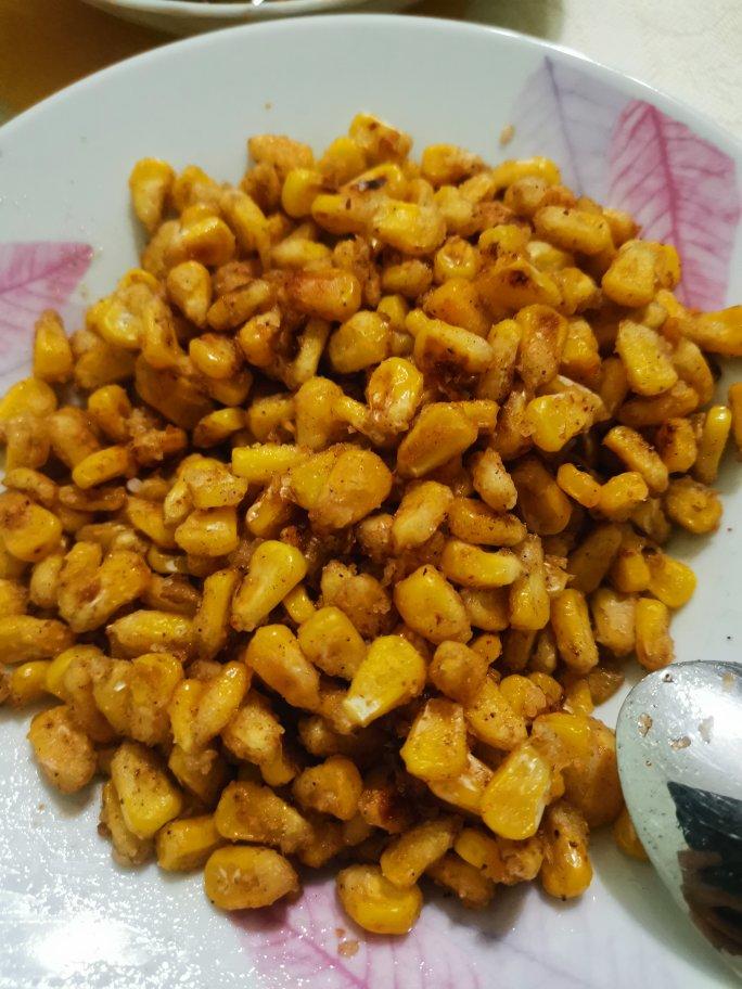 越吃越香❗️超美味的椒盐玉米粒，一学就会～
