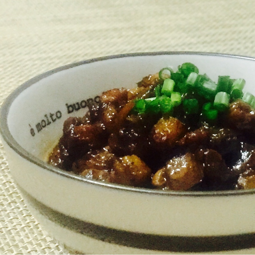 茄丁卤肉酱