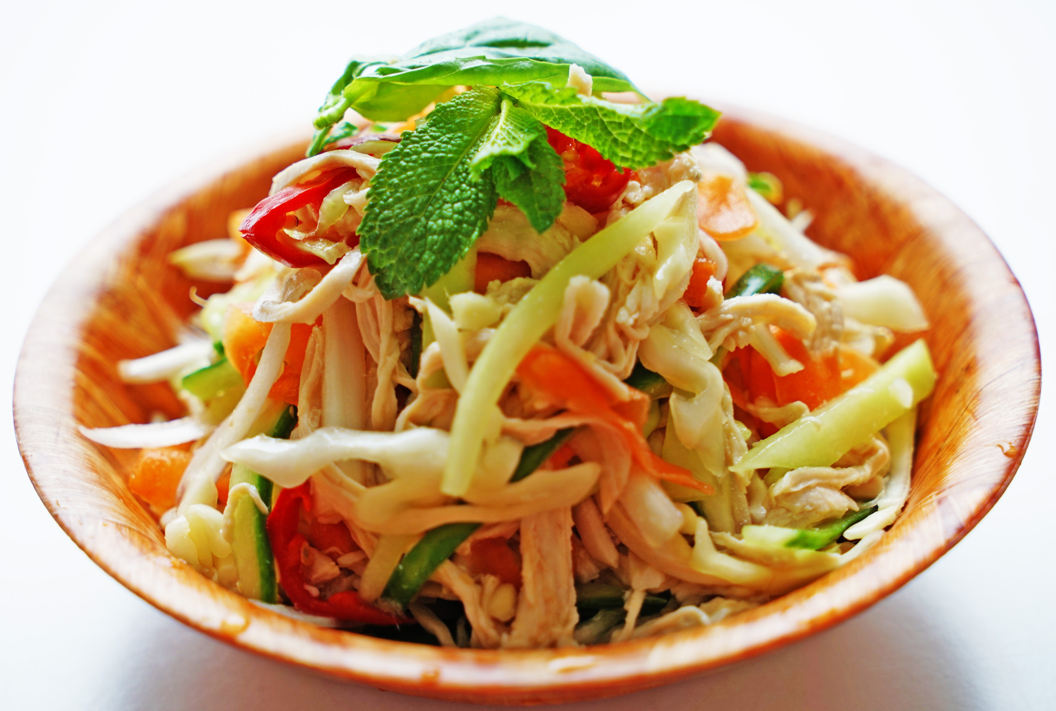 泰式鸡肉沙拉［Thai－style shredded chicken salad］的做法