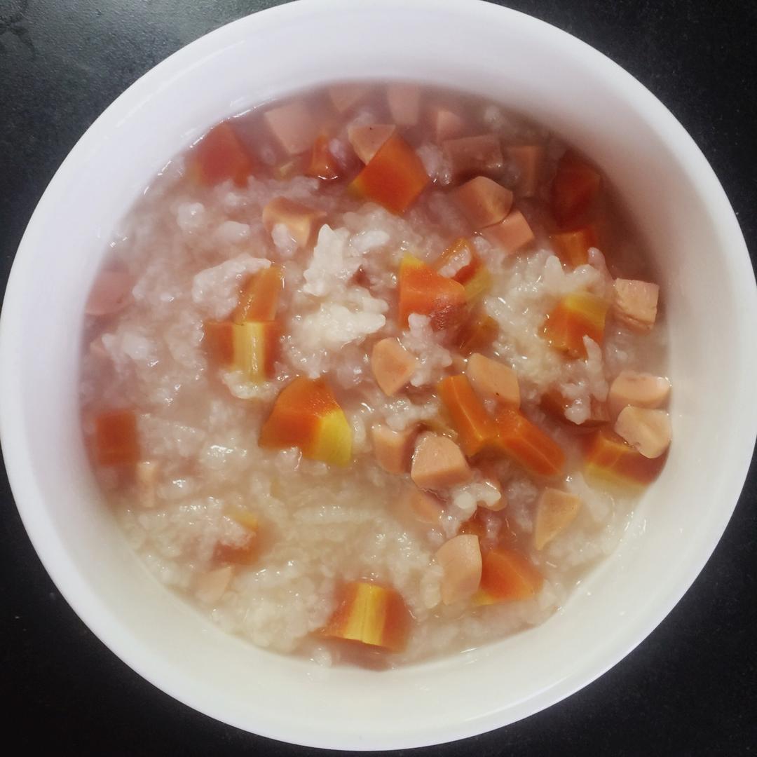 萝卜咸肉粥