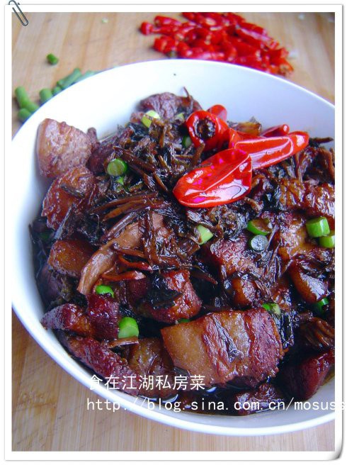 梅干菜烧肉的做法