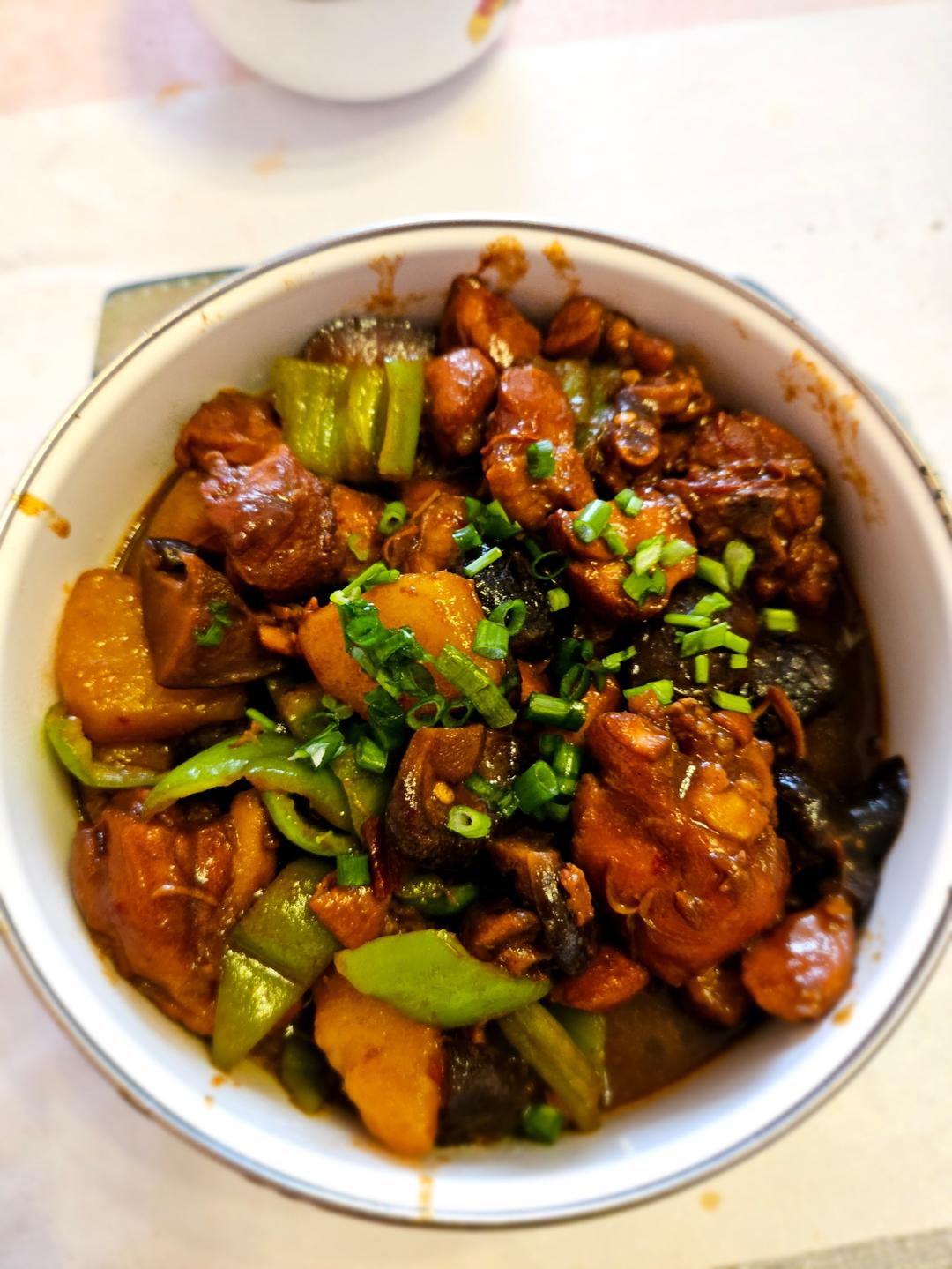 外卖第一名，简单在家做|黄焖鸡米饭