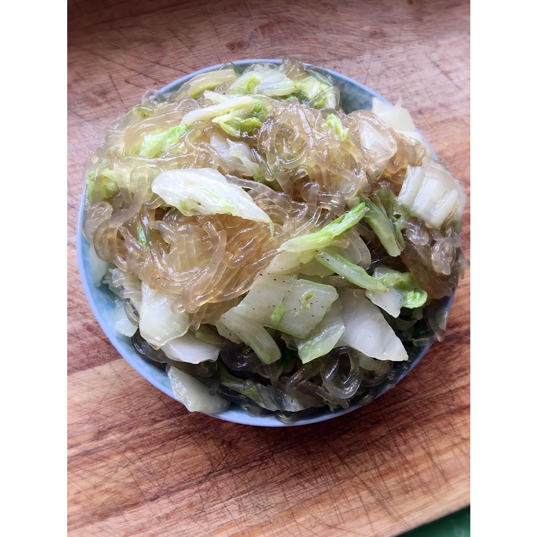 白菜炖粉条