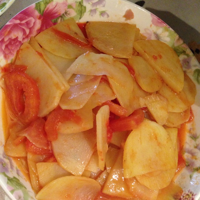 西红柿土豆片
