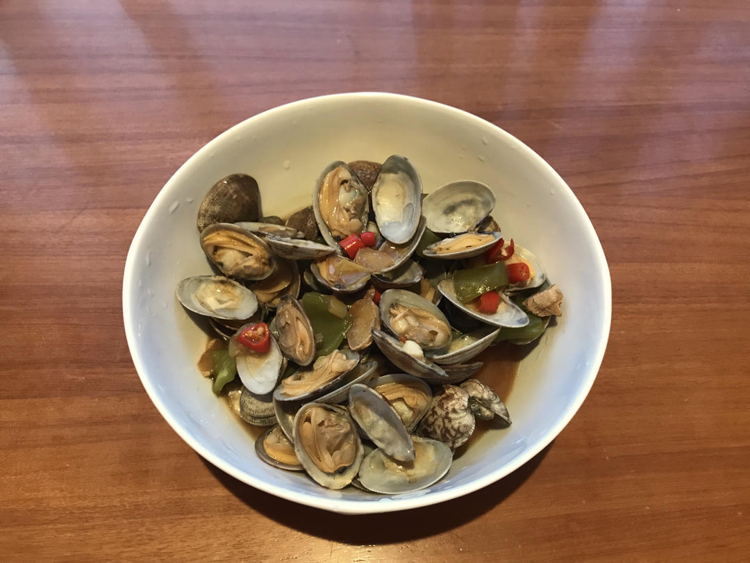 辣炒花蛤
