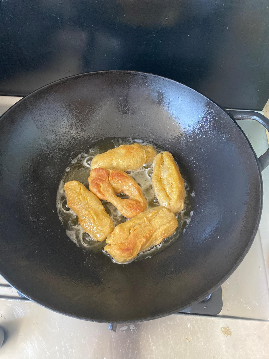 小美 自制健康油条