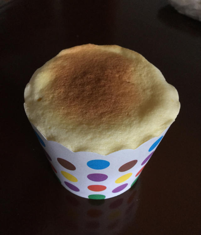 软绵绵戚风纸杯蛋糕