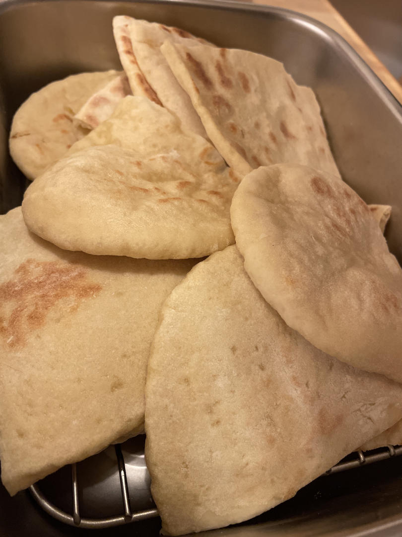 蓬松暄软「发面口袋饼」的做法，万物皆可夹！