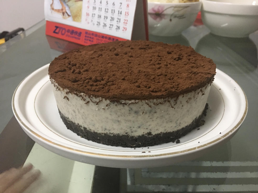 6寸奥利奥酸奶慕斯（不需要烤箱，清新不腻）