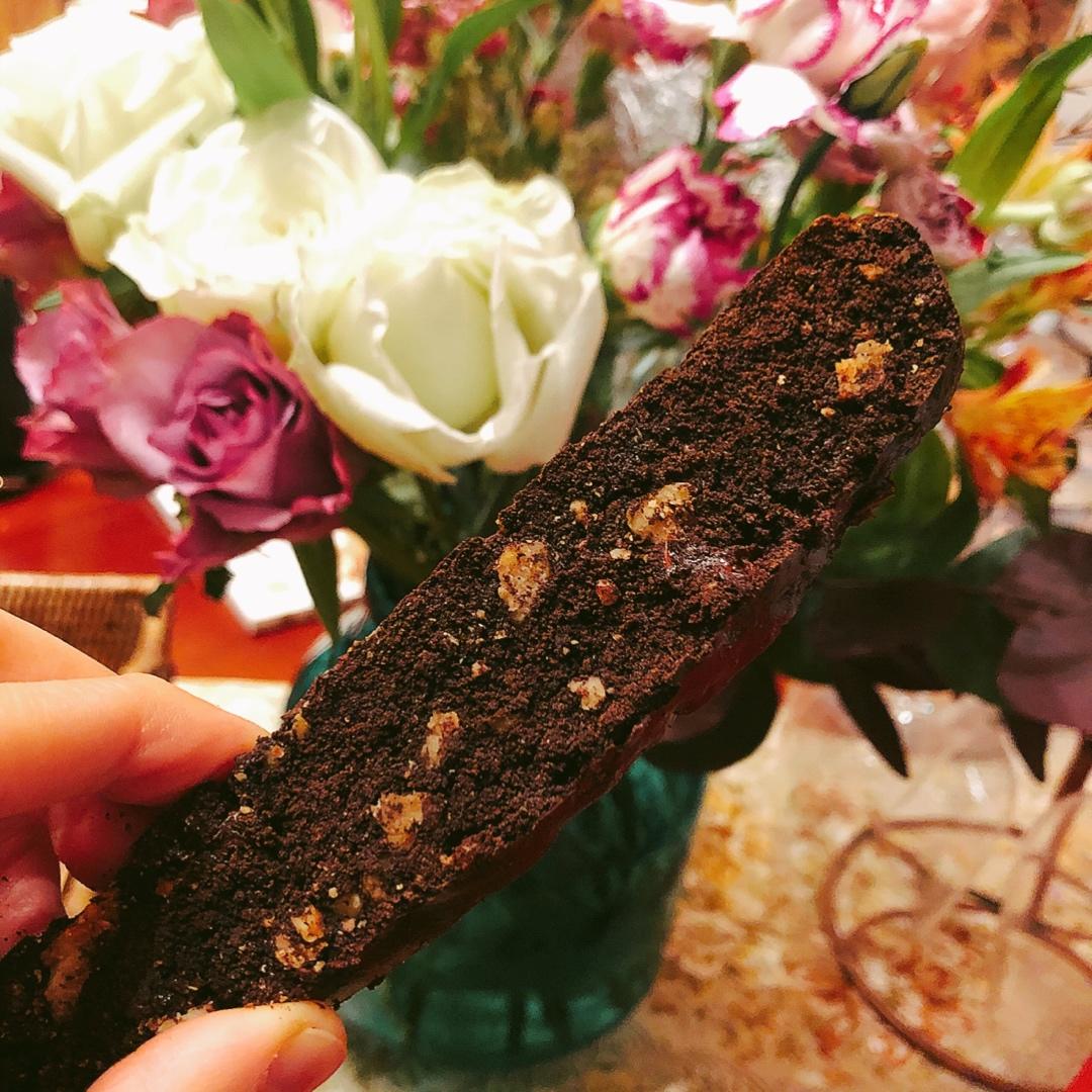 无油杏仁巧克力意式脆饼丨健康·零食（附7个意式脆饼成功要点）