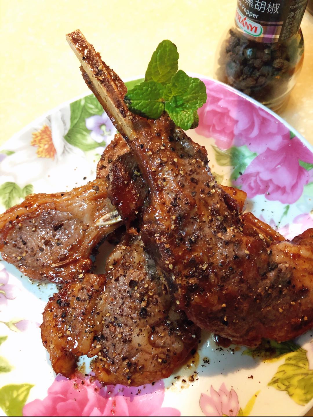 香煎小羊排的做法