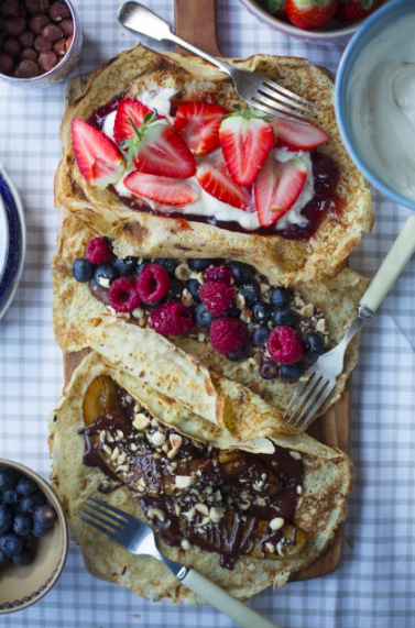 可丽饼的三种吃法 pancake three ways-Donal Skehan