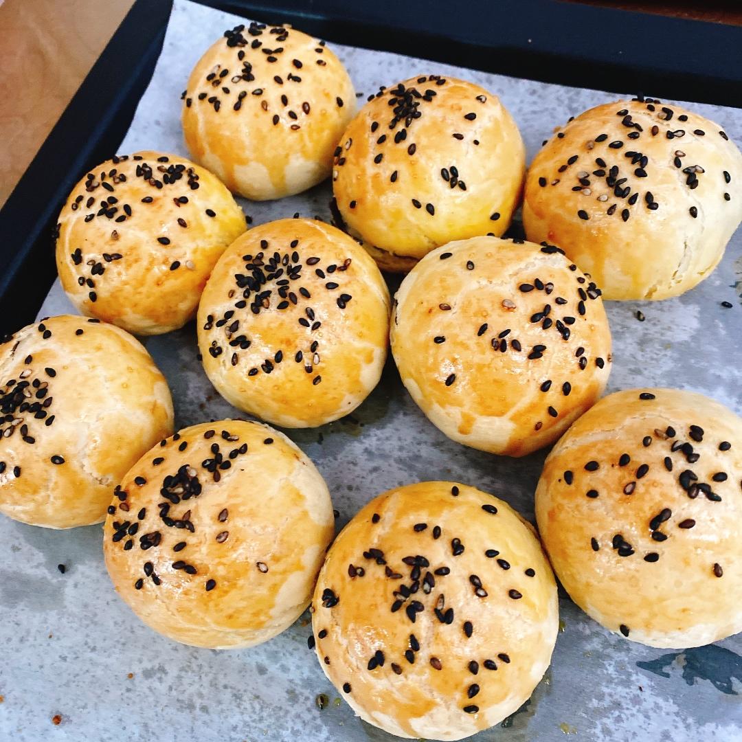 蛋黄酥，只需松弛一次的做法，适合新手