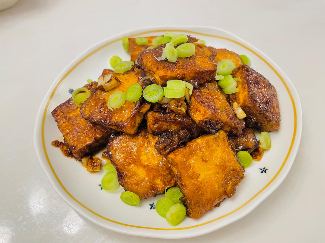 爆汁香煎豆腐