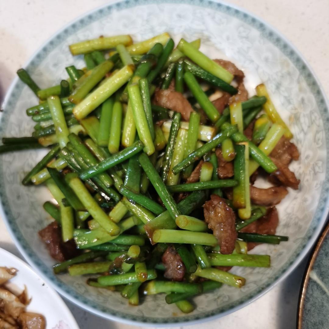 蒜薹炒肉