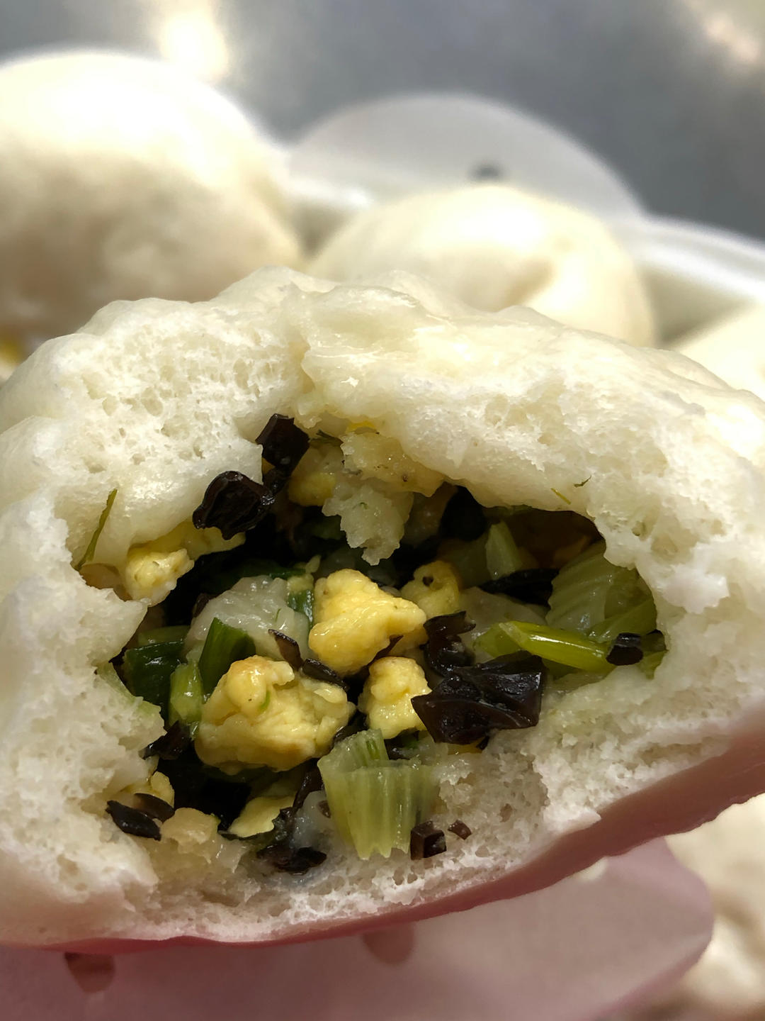 茴香包子（素馅）