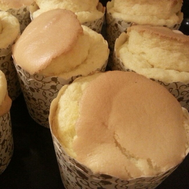 迷你戚风杯子蛋糕