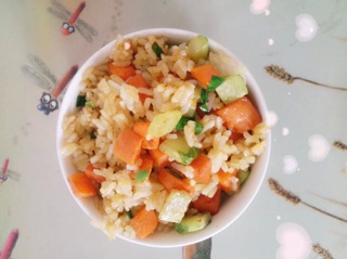 什蔬咖喱炒饭