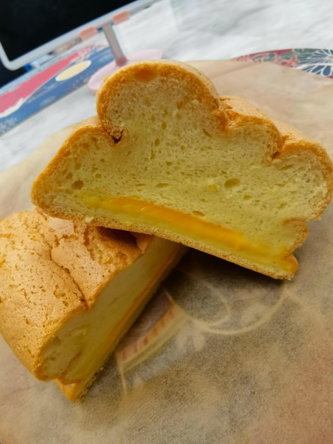 网红爆款芝士古早味蛋糕