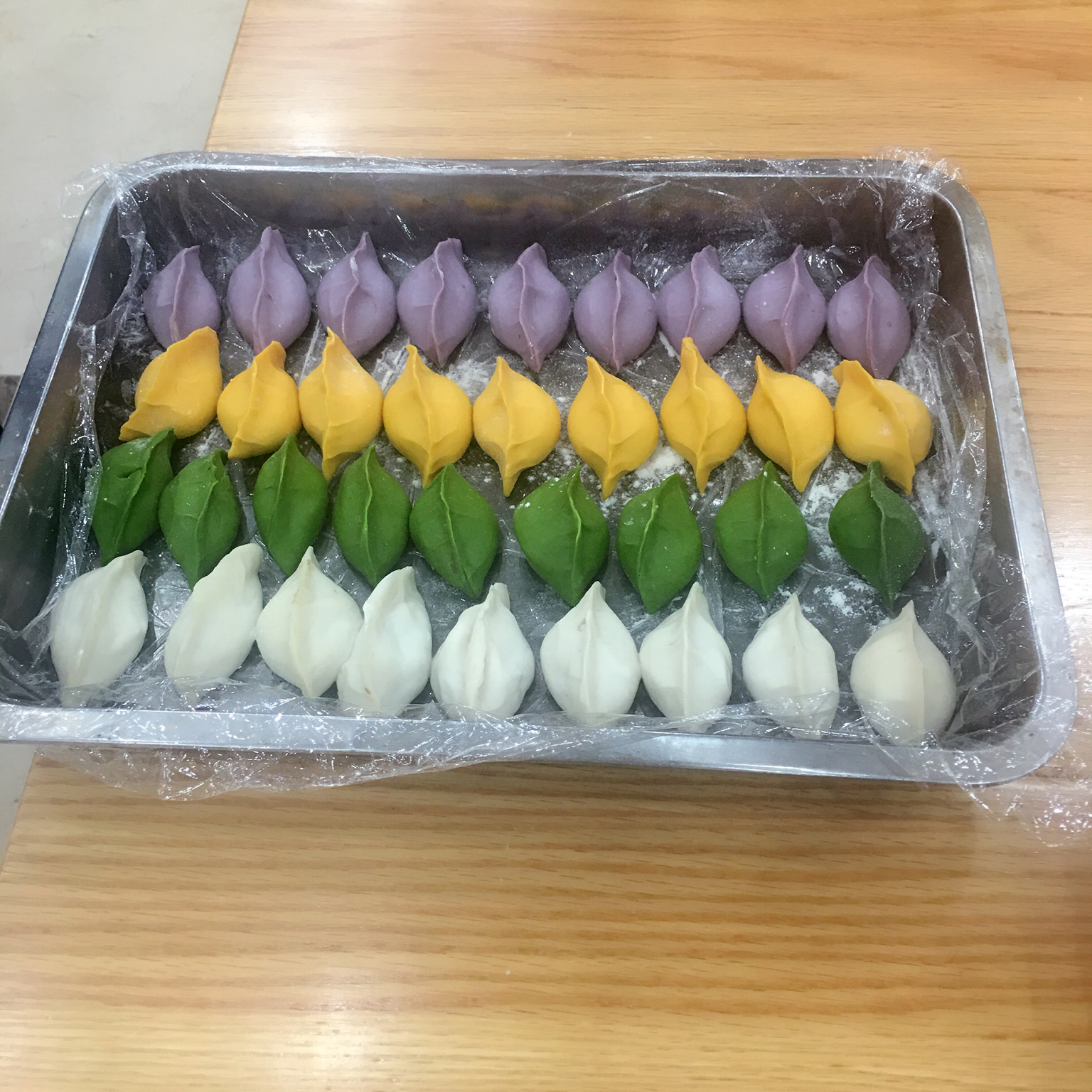 彩色水饺