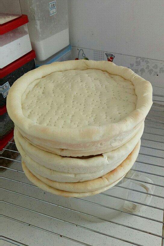 八寸披萨饼皮（四个）制作