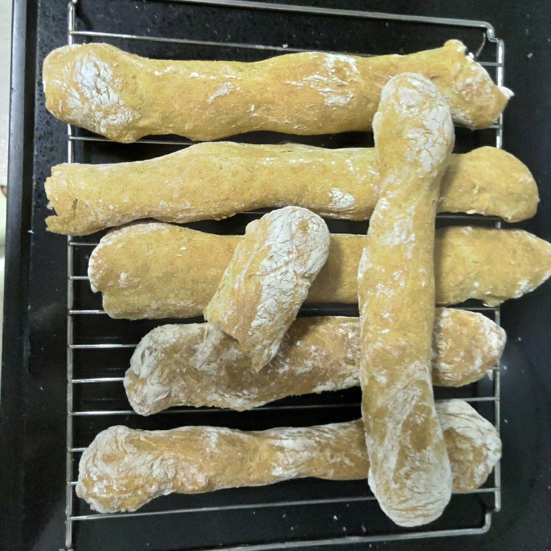 香脆健康的全麦法棍Whole Wheat Baguette