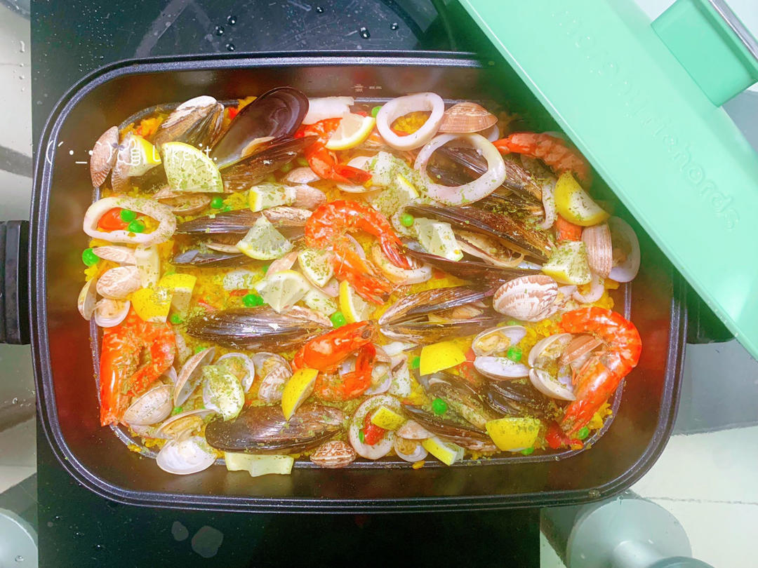 【曼食慢语】Seafood Paella 西班牙海鲜饭