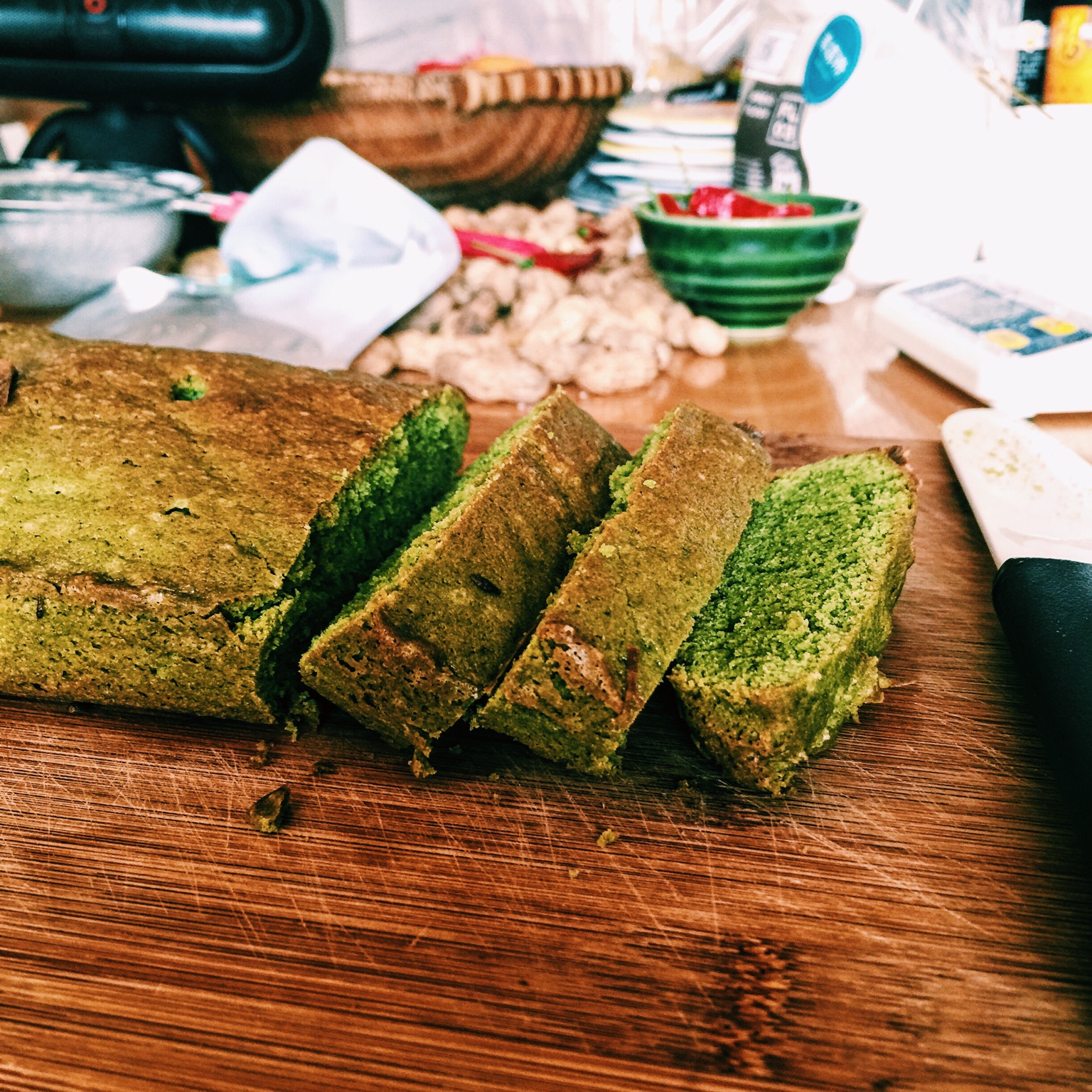 小岛老师的抹茶磅蛋糕