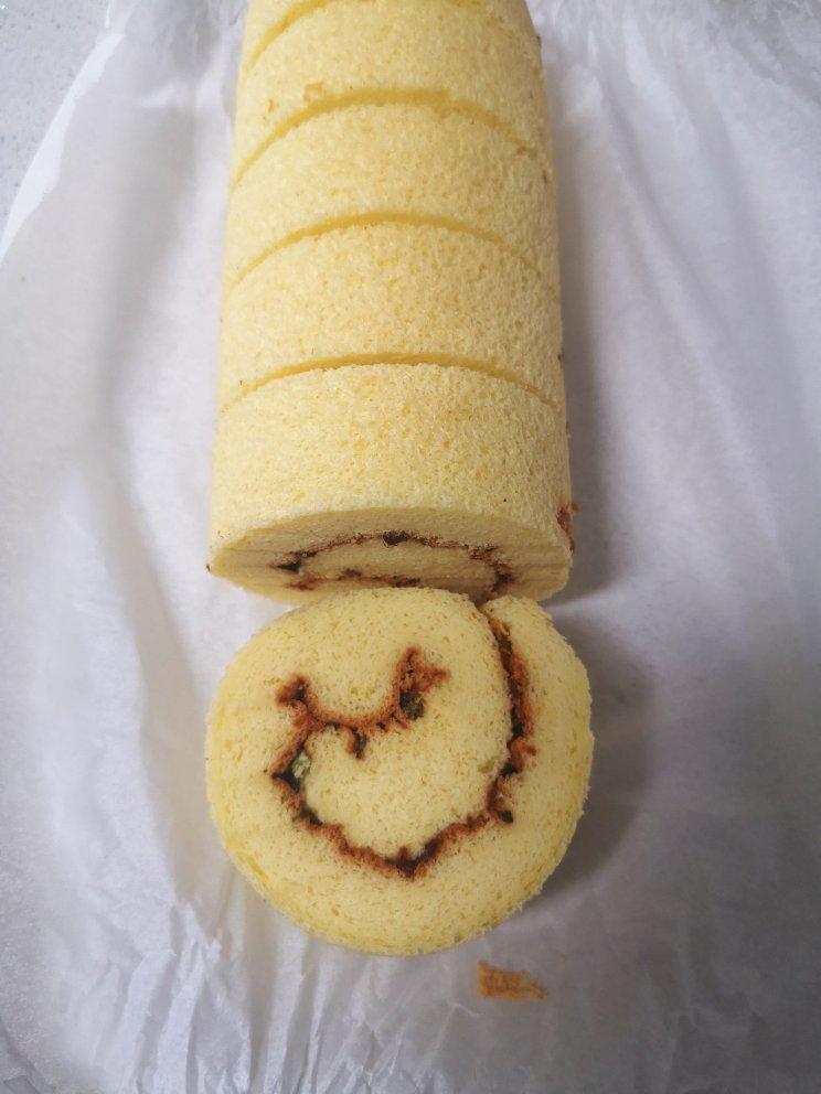 香葱肉松肥蛋糕卷～