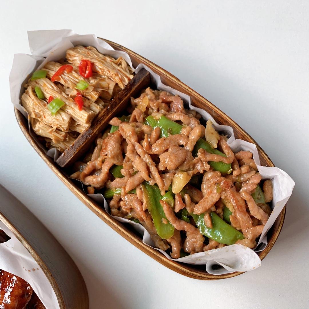 巨下饭的青椒炒肉丝