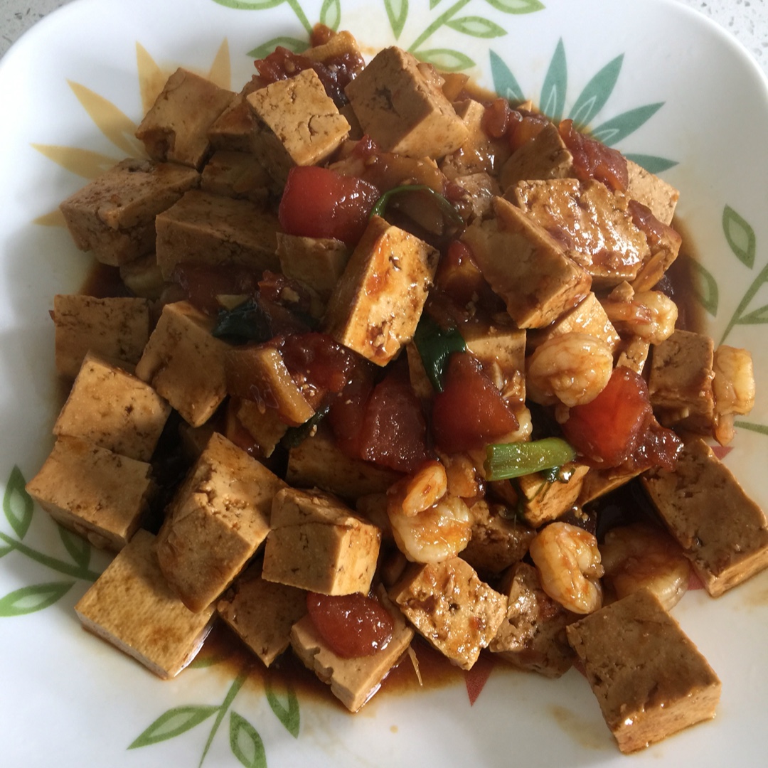 虾仁豆腐