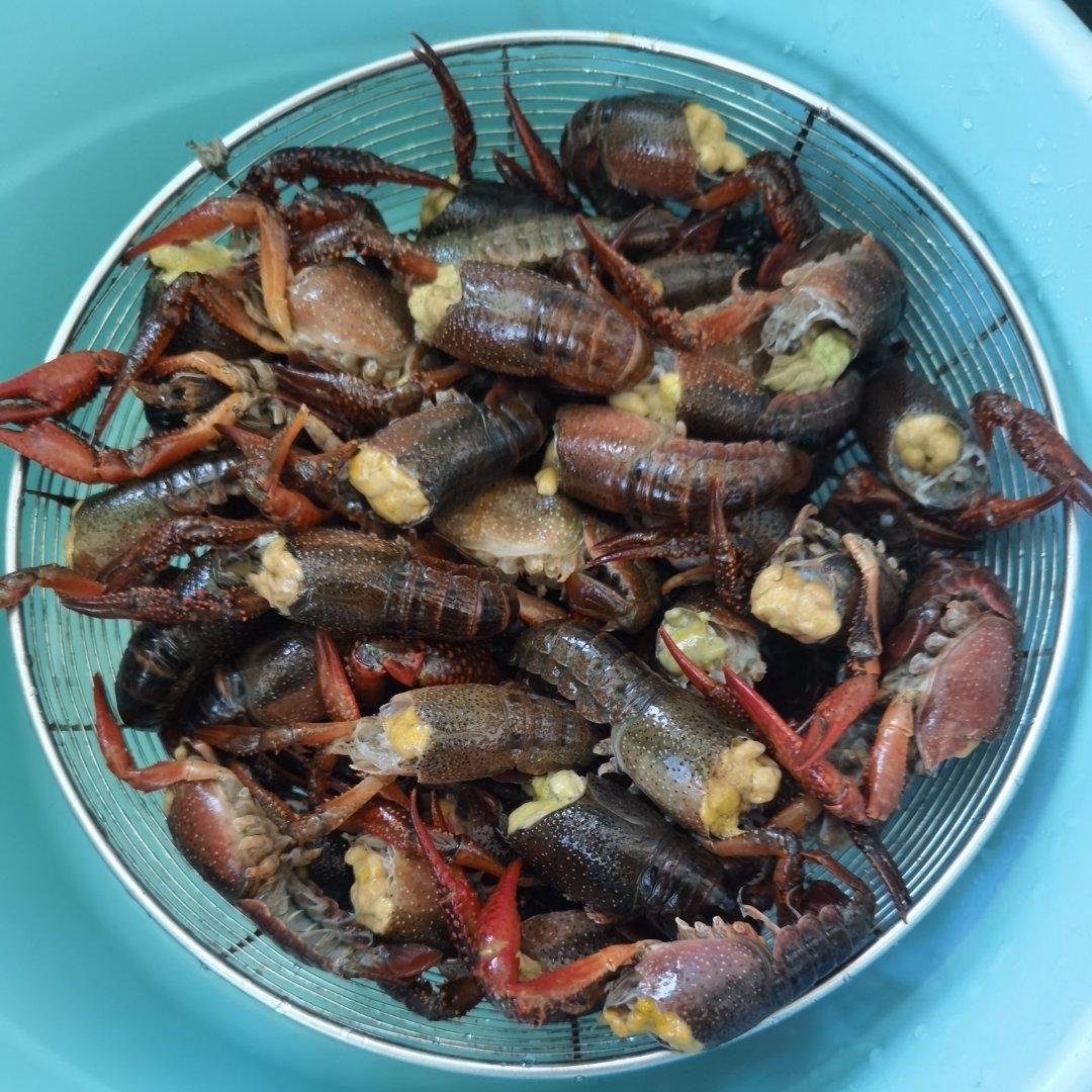 小龙虾-保留虾黄的处理方式