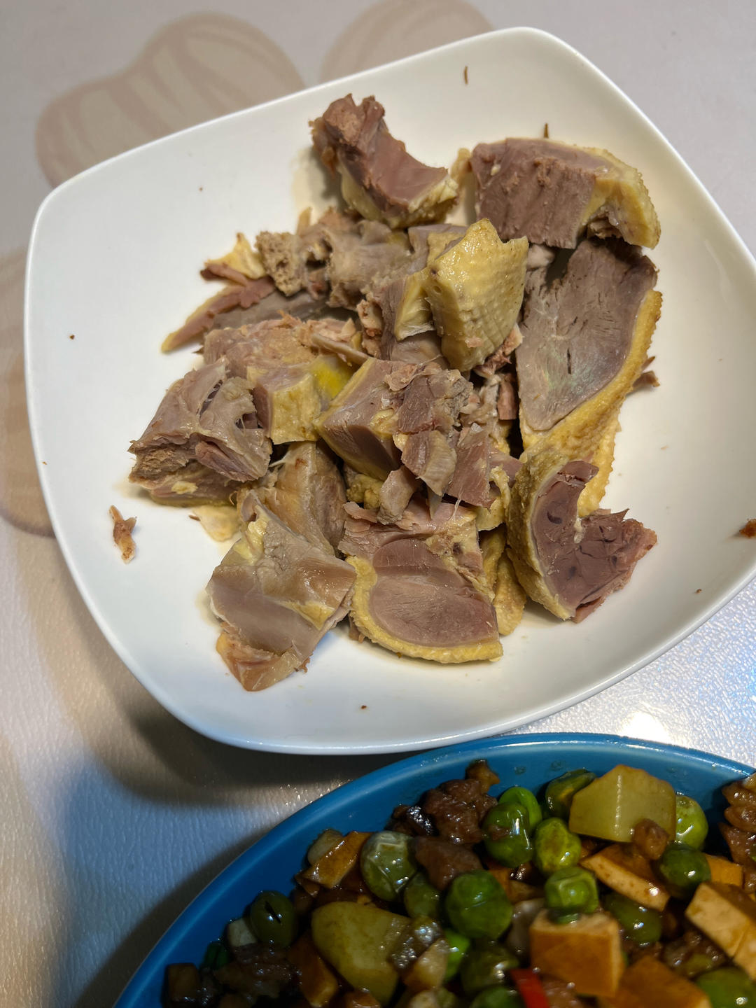 首次成功的盐水鸭腿