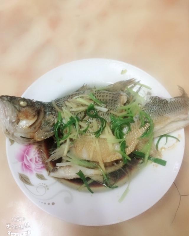 清蒸鲈鱼（家常做法）