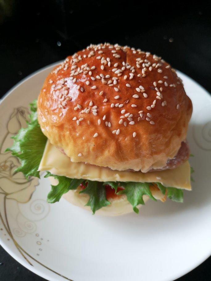 松软汉堡包胚