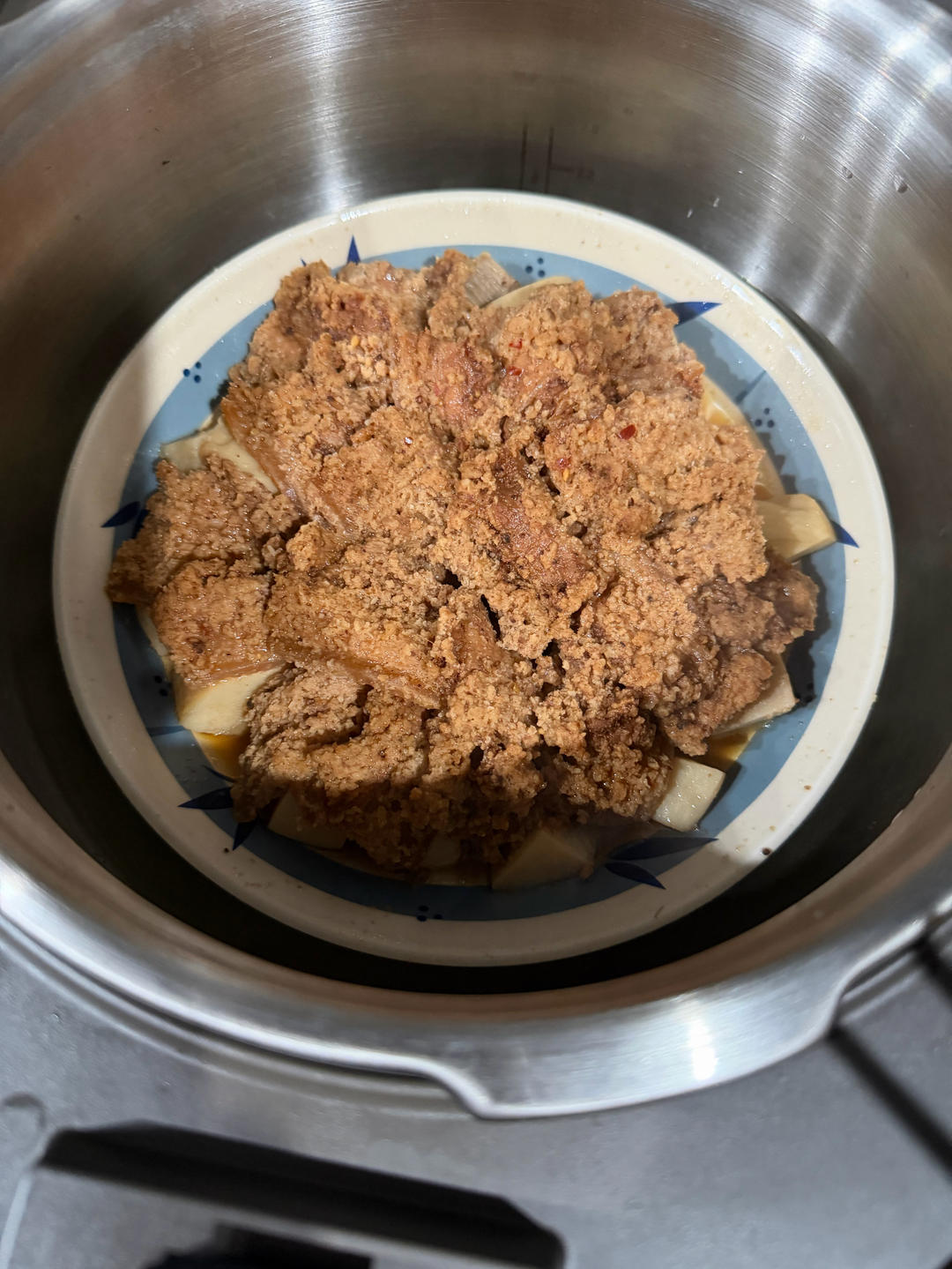 真香生酮低碳女神粉蒸肉