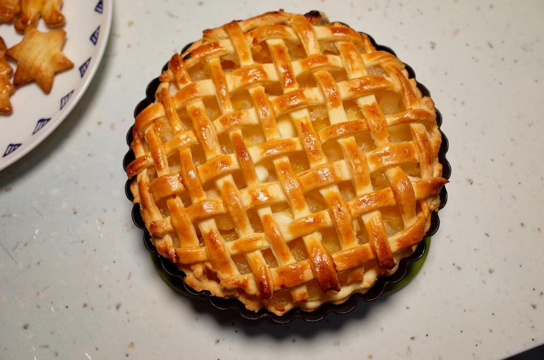 糖小p做的苹果派