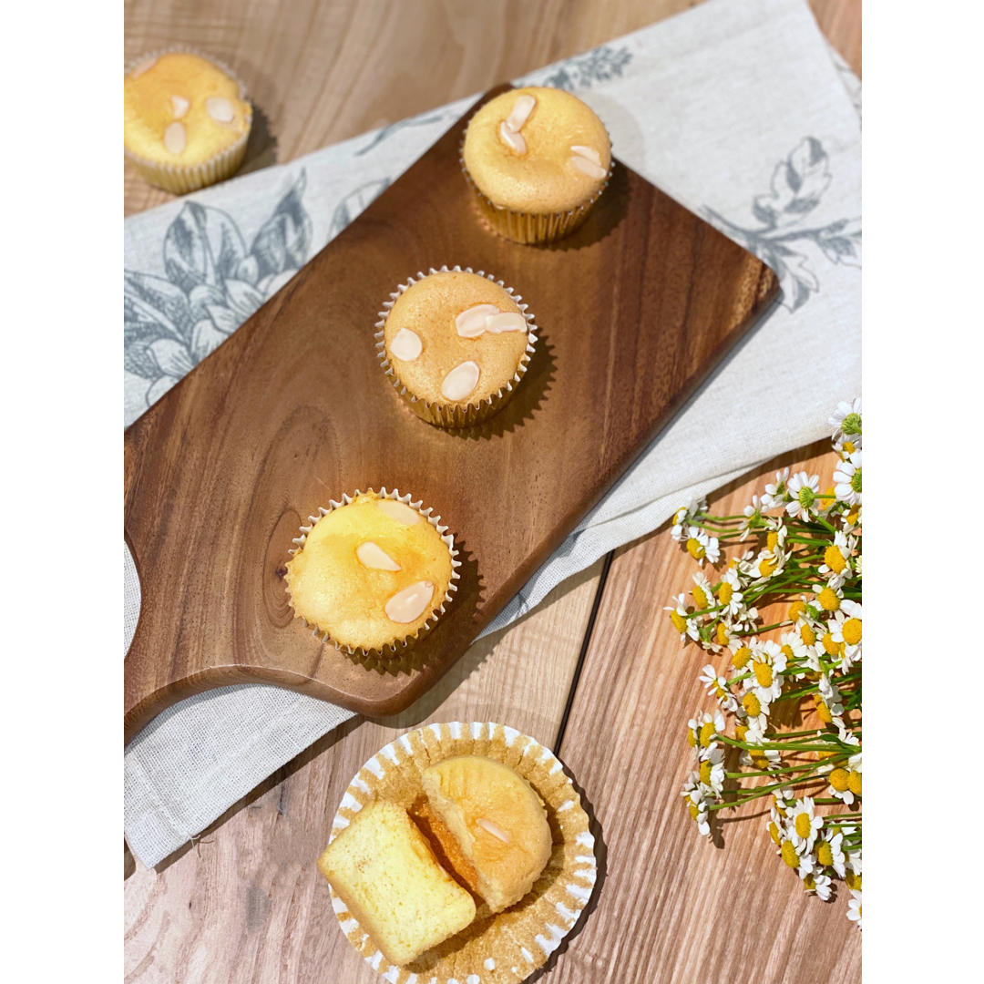 软绵绵杏仁纸杯蛋糕🧁（超详细）想失败都难