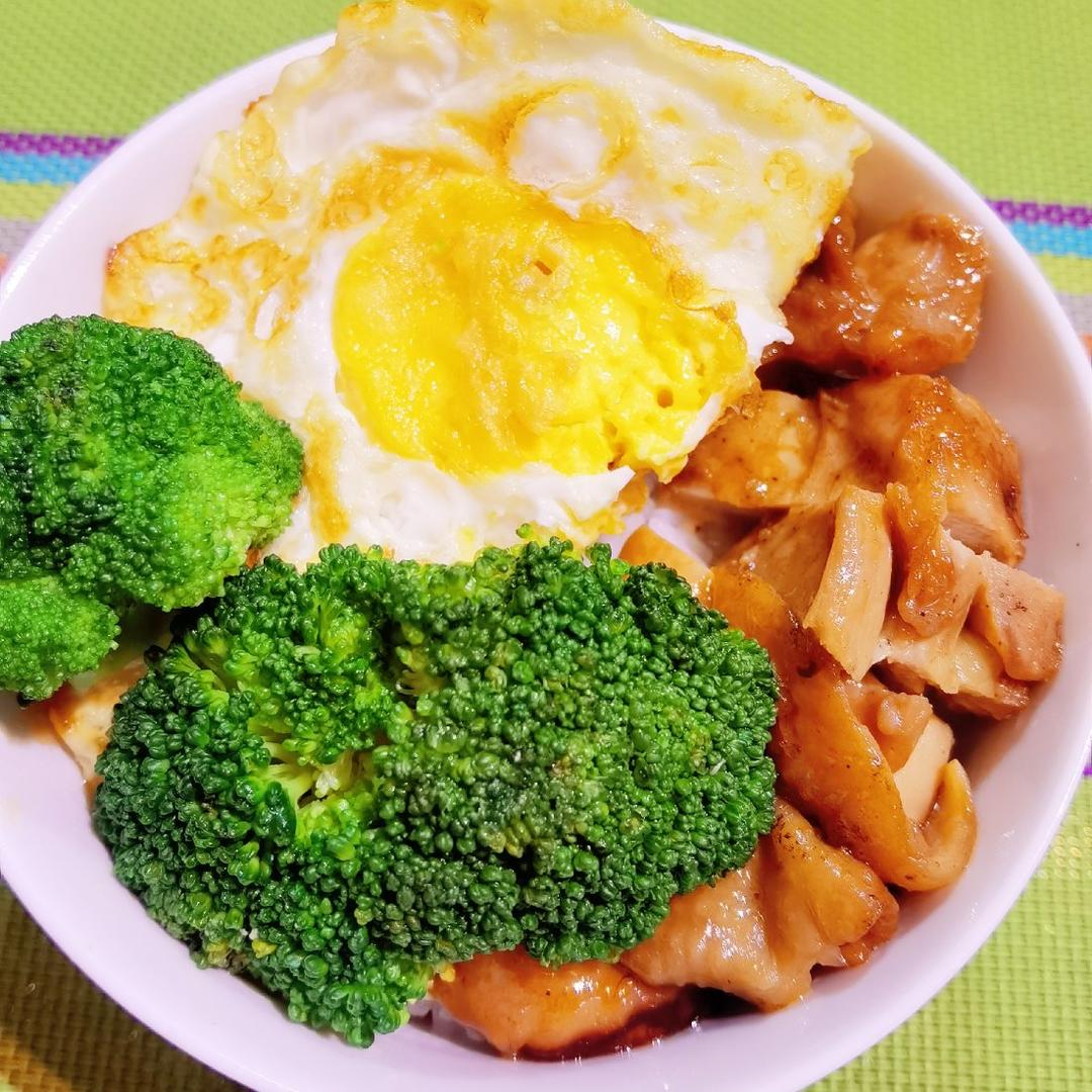 照烧鸡腿饭