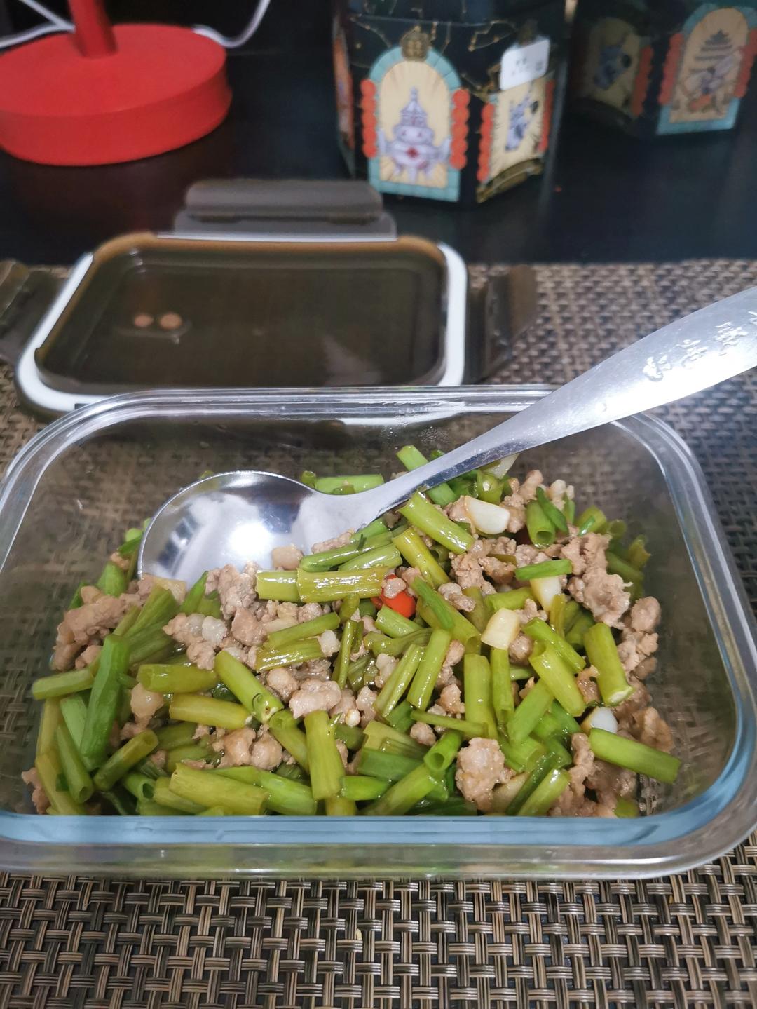 下饭神器空心菜梗