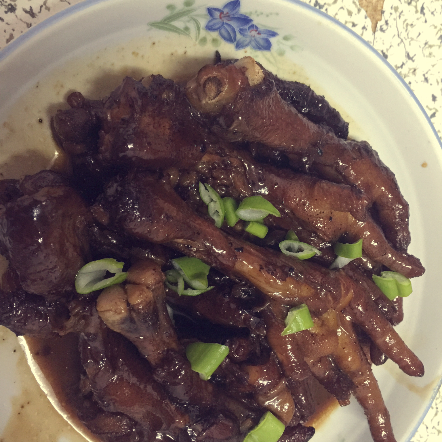 秘制红烧鸡爪