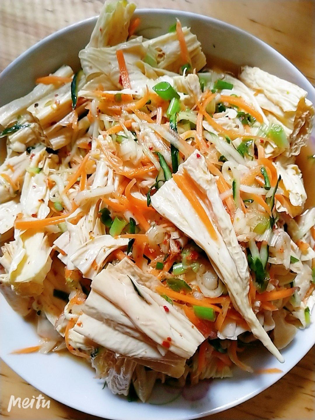 凉拌腐竹