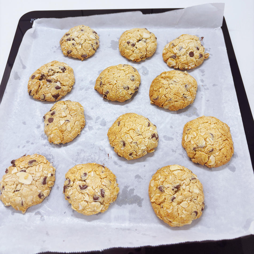 维密超模大KK的/健康燕麦杏仁曲奇