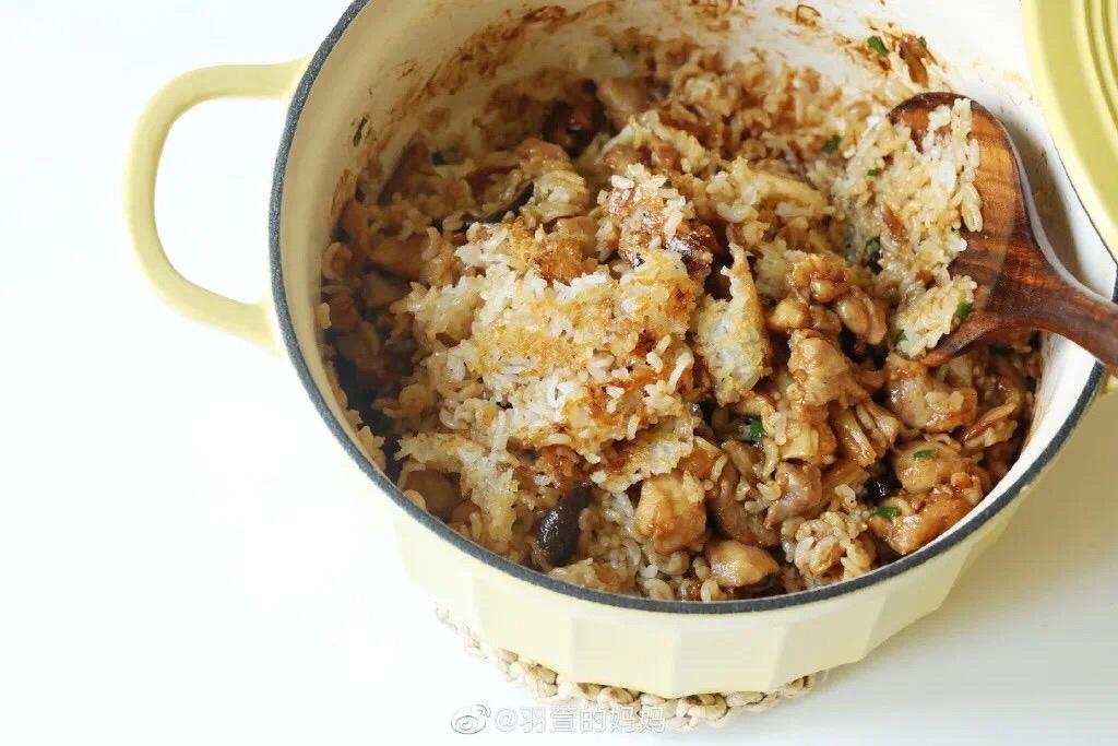 北鼎铸铁锅食谱｜鸡肉煲仔饭