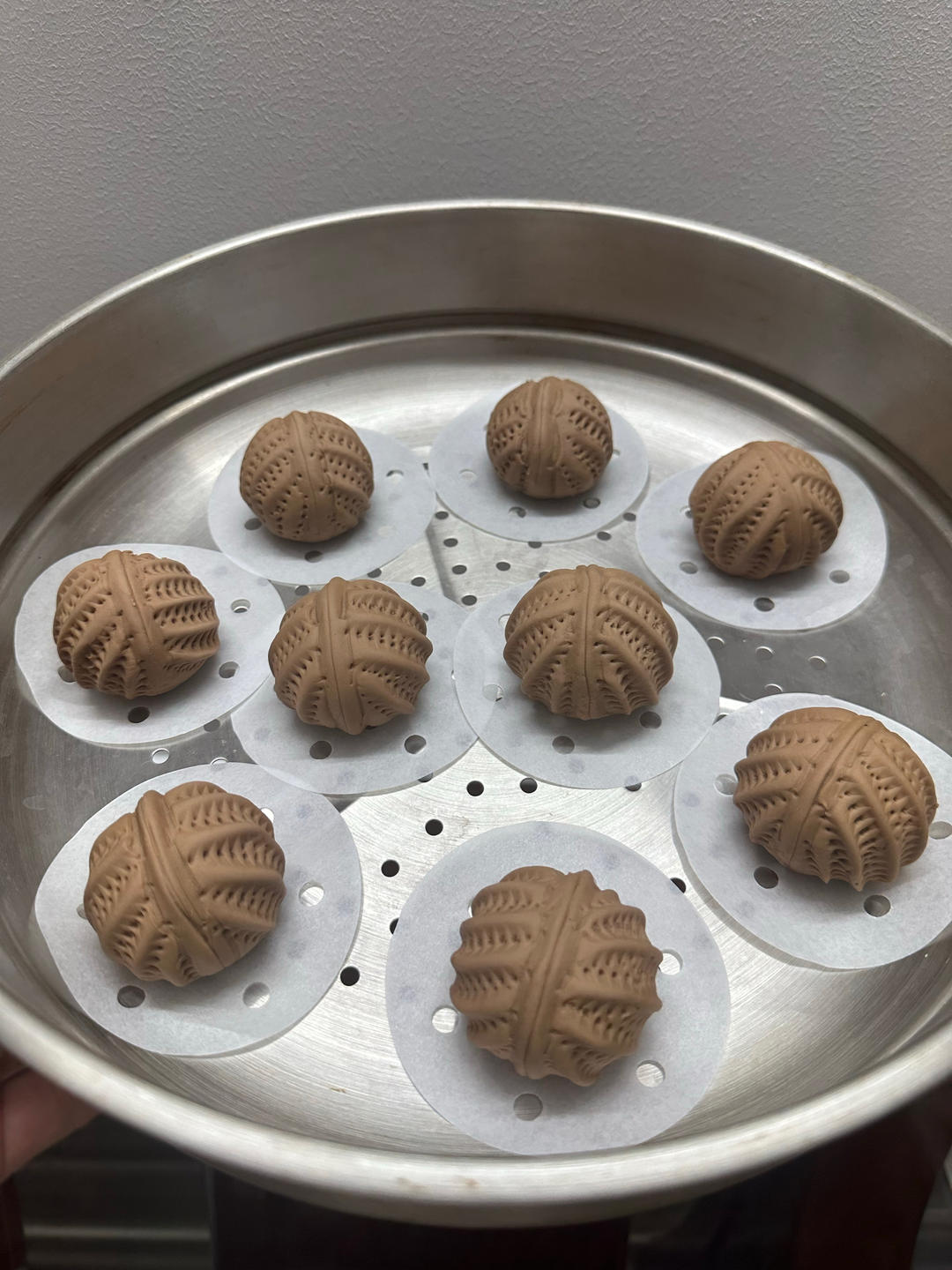 一定要尝试的美味流沙核桃包