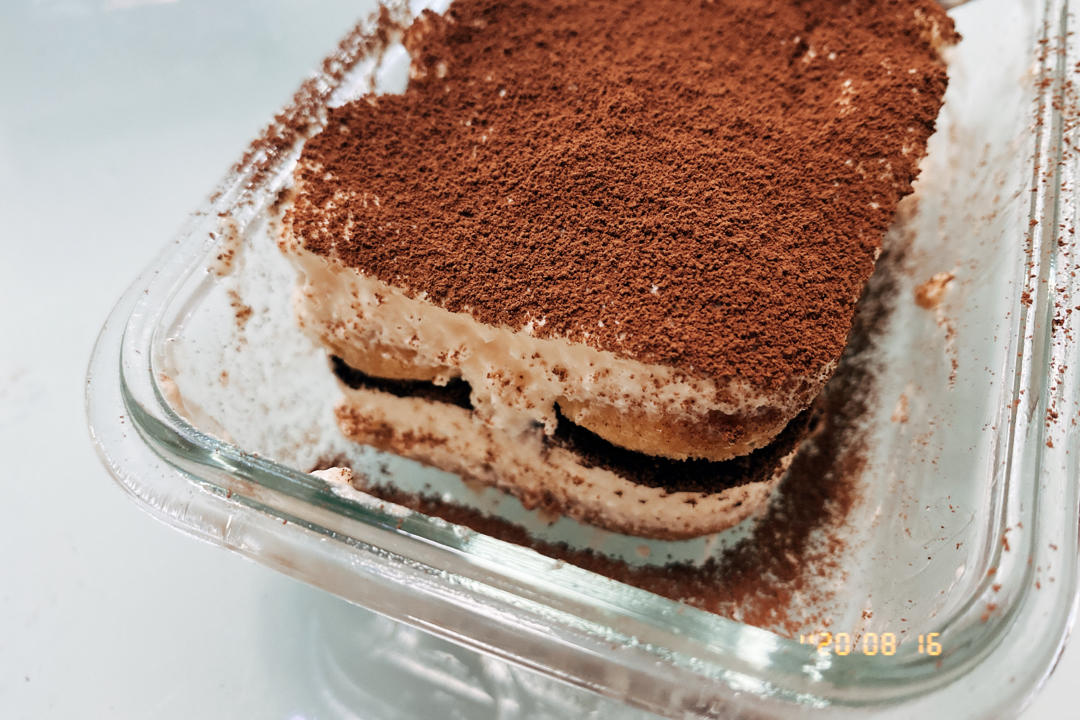 意大利提拉米苏Tiramisu(全熟、无吉利丁版)超详细
