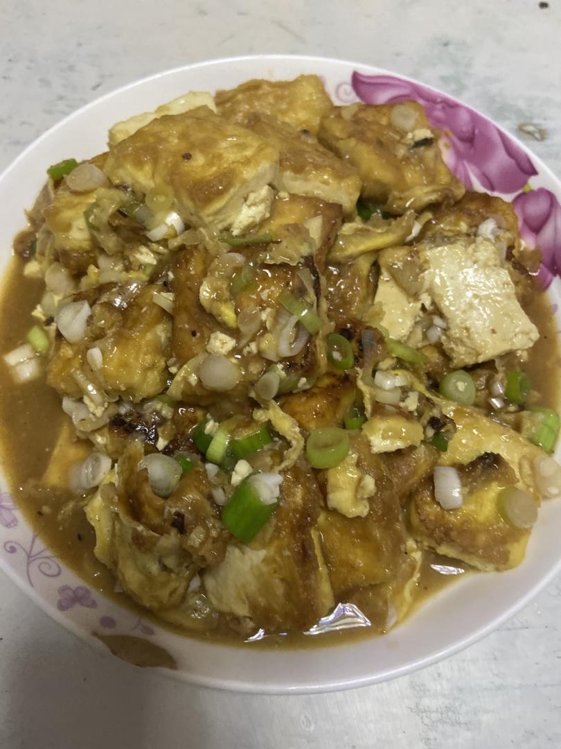 无敌好吃的香煎豆腐