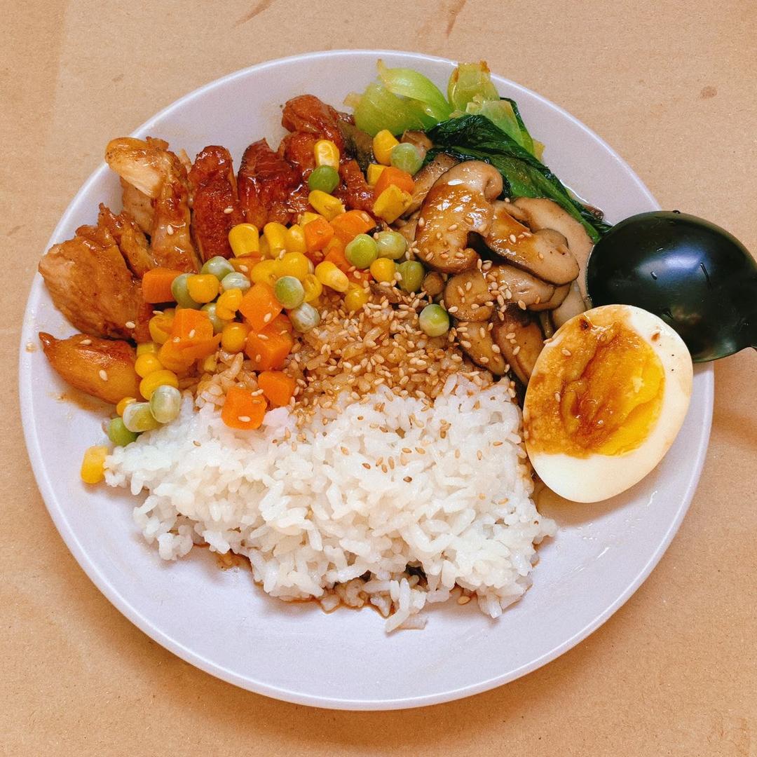 照烧鸡腿饭